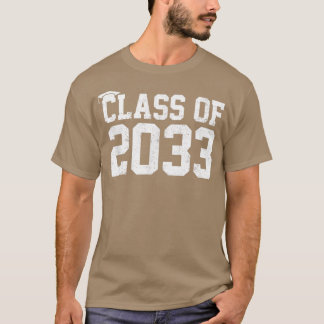 Klasse von 2033 wächst mit mir ersten Kindergart-T T-Shirt
