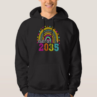 Klasse von 2035 Regenbogen wachsen mit mir ersten  Hoodie