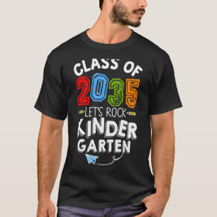Klasse von 2035: Rock Kindergarten zurück zum Scho T-Shirt