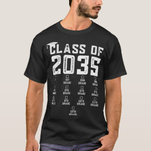 Klasse von 2035 wächst mit meinem Shirt mit Platz