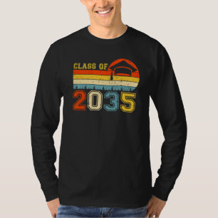 Klasse von 2035 wächst mit mir Abschluss ersten Ta T-Shirt
