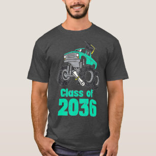 Klasse von 2036 Monster Truck Erster letzter Tag w T-Shirt