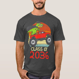 Klasse von 2036 Trex Monster Truck Dinosaurier wäc T-Shirt