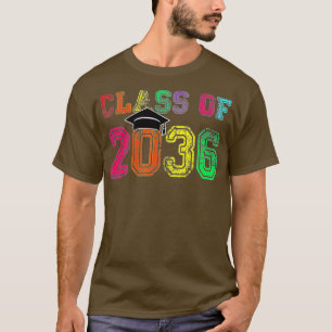Klasse von 2036 wächst mit mir Kindergarten Prek G T-Shirt