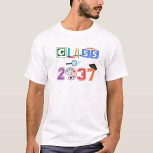 KLASSE VON 2037 Kinder PRE-K Kinderzimmer Erster T T-Shirt