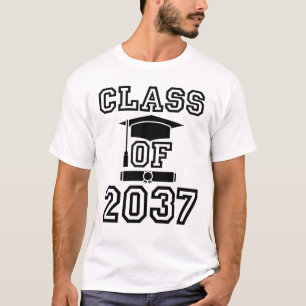 Klasse von 2037 wachsen mit mir T-Shirt Girl Handp
