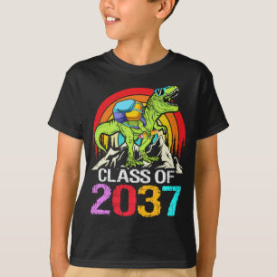Klasse von 2037 wächst mit mir Dinosaurier zurück  T-Shirt
