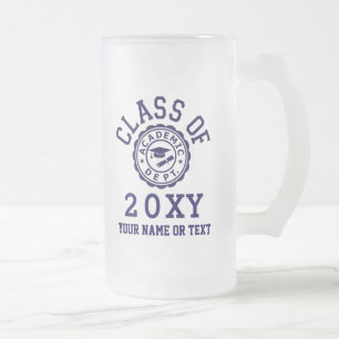 Klasse von 20?? mattglas bierglas