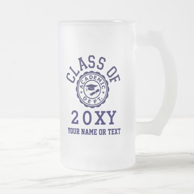 Klasse von 20?? mattglas bierglas (Rechts)