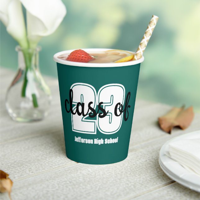 Klasse von (23) benutzerdefinierten Senior Paper C Pappbecher (In Situ)