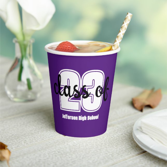 Klasse von (23) benutzerdefinierten Senior Paper C Pappbecher (In Situ)