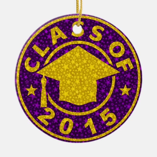 Klasse von Abschluss 2015 Keramikornament (Vorne)