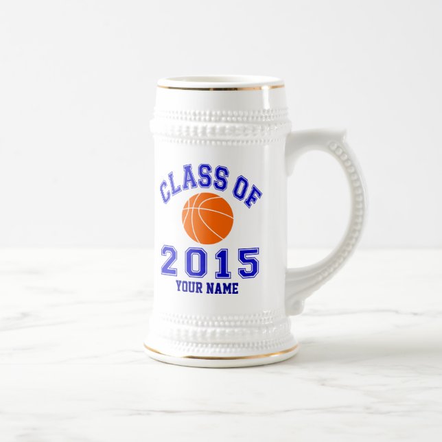 Klasse von Basketball 2015 Bierglas (Rechts)
