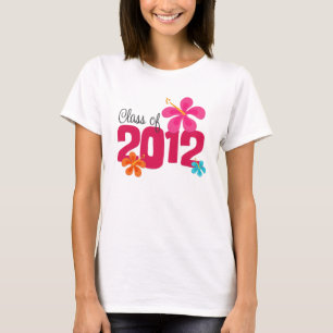 Klasse von Hibiskus-Abschluss 2012 T-Shirt