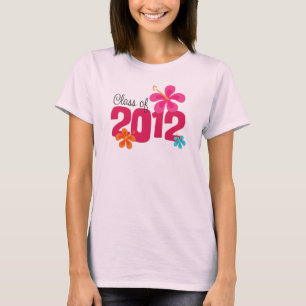 Klasse von Hibiskus-Abschluss 2012 T-Shirt