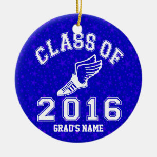 Klasse von Leichtathletik 2016 Keramik Ornament