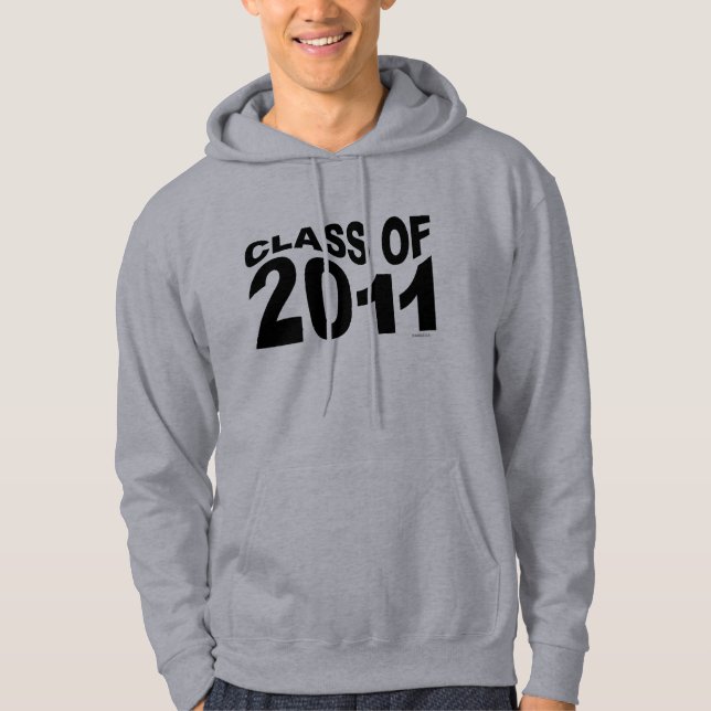 Klasse von Schwarzem 2011 der Hoodie (Vorderseite)