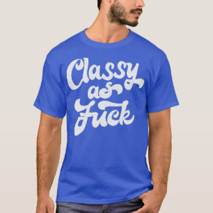 Klasse wie verblasst humorvolle Typengestaltung T-Shirt