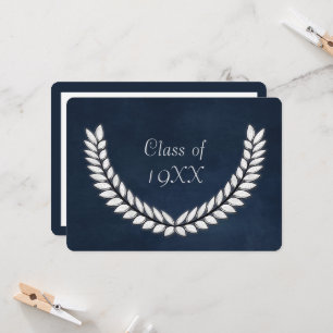 Klasse Wiedersehen mit Silver Laural Einladung