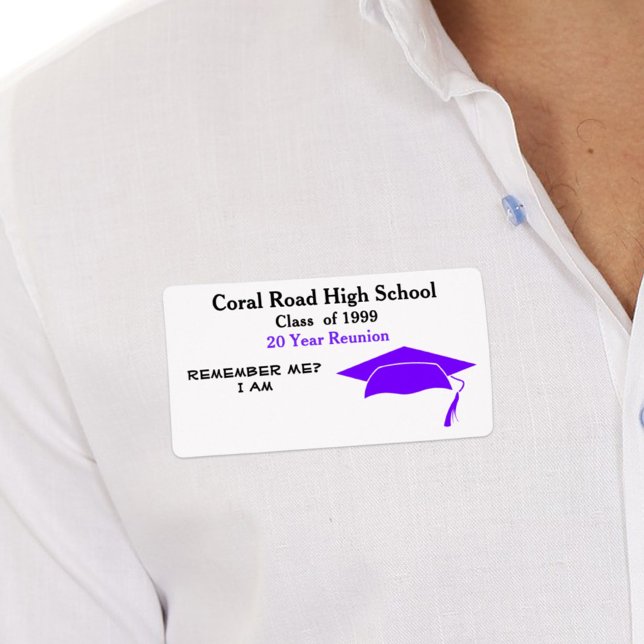 Klasse Wiedersehen Schwarze Lila Papierbezeichnung (Von Creator hochgeladen)