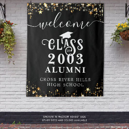 Klasse Wiedersehen Welcome Class Year Alumni Typog Wandteppich