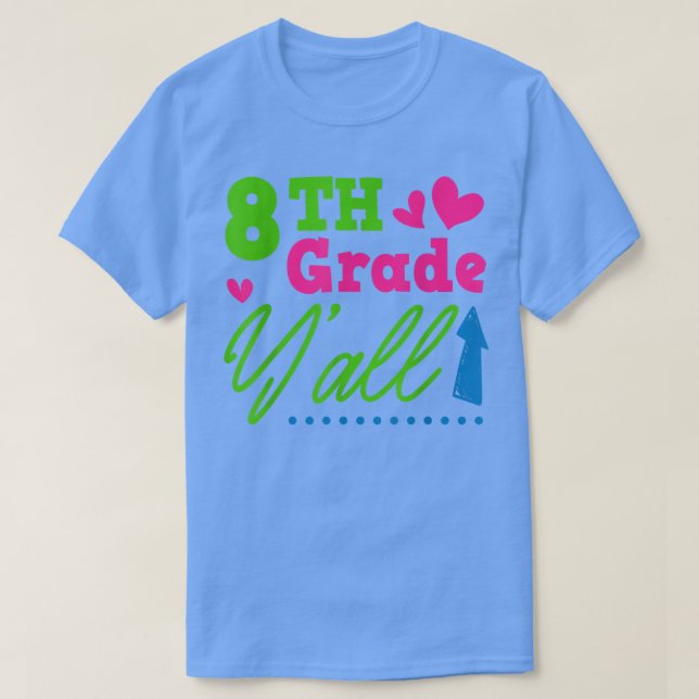 Klasse Y'all Back to School Teacher Student T-S T-Shirt (Design vorne)