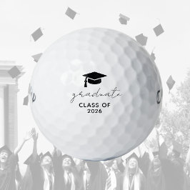 Klasse YY Graduate Cap & Tassel Golfball