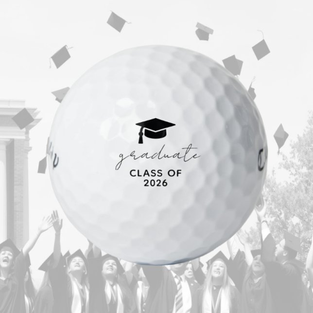 Klasse YY Graduate Cap & Tassel Golfball (Von Creator hochgeladen)