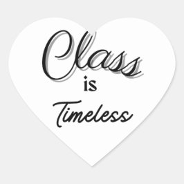 Klasse: Zeitloser Sticker