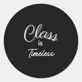 Klasse: Zeitloser Sticker