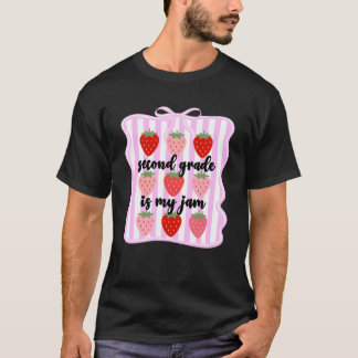 Klasse zwei ist mein Ding Erdbeere Süße 2. Klasse T-Shirt