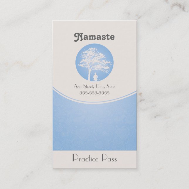 Klassen-Durchlauf-Schablone der Treuekarte (Vorderseite)