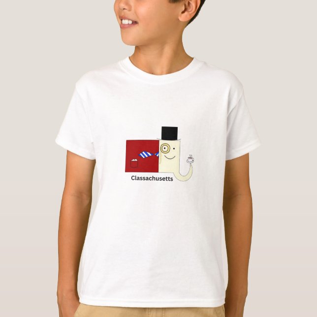 Klassen Massachusetts T - Shirt der Kinder (Vorderseite)