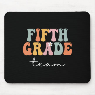Klassen-Team Retro Groovy Vintage Erster Schultag Mousepad