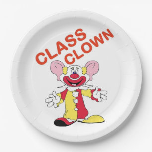 Klassenclown Pappteller