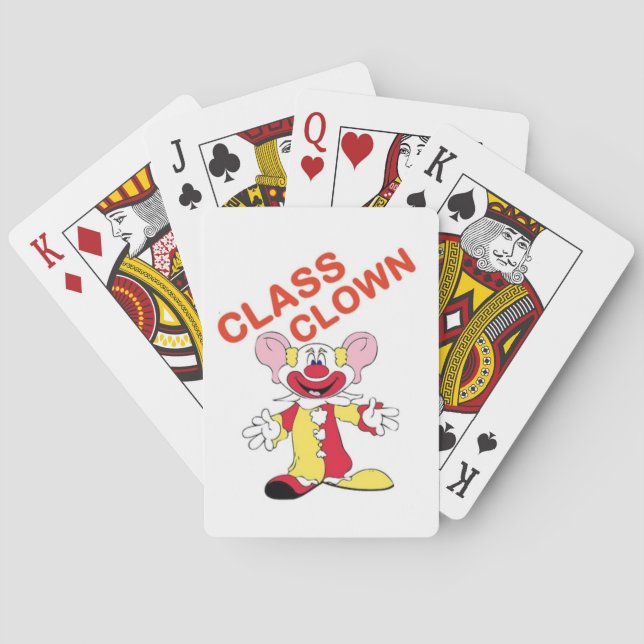 Klassenclown Spielkarten (Rückseite)