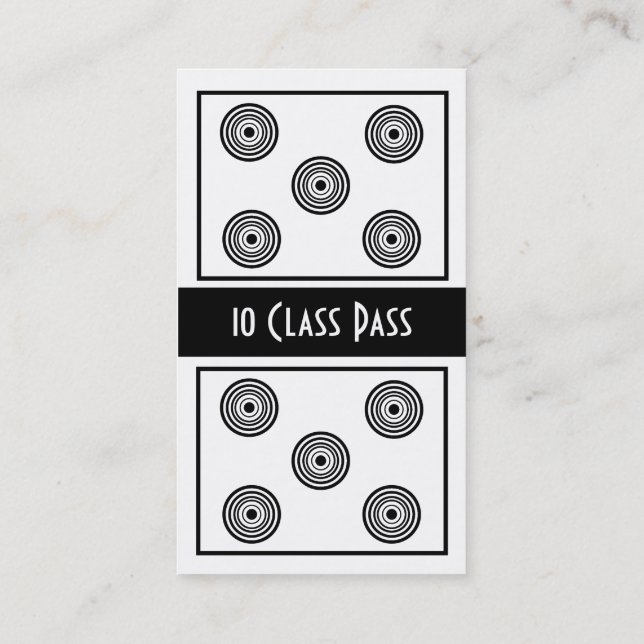 Klassendurchlaufkarte der treuekarte (Rückseite)