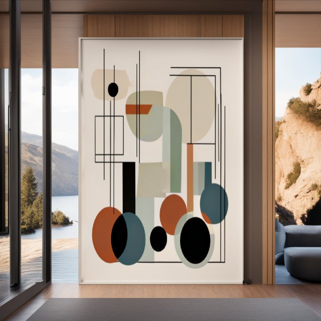 Klassenfarbe und einzigartige Moderne Minimalistis Poster (Von Creator hochgeladen)