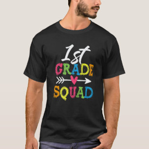 Klassenkameraden 1. Klasse Zurück zur Schule Lehre T-Shirt