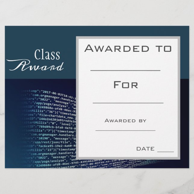 Klassenkodierung und Technologie-Fachstudent (Vorderseite)