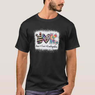 Klassenlehrer Frieden Liebe Kindergarten-Team Kind T-Shirt