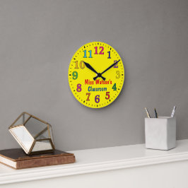 Klassenlehrer Runde Wanduhr