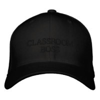 Klassenzimmer-Chef Text Mark Clean Modernes Design
