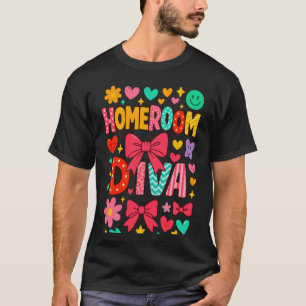 Klassenzimmer Diva Lehrerin Süß Zurück zur Schule T-Shirt