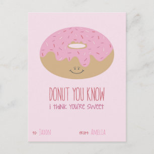 Klassenzimmer Valentine Feiertagspostkarte