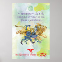 KLASSIC WIZARD VON OZ POSTER - Gelbe Ziegel