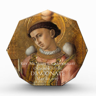 KLASSIFIKATIONdiaconate-DIAKON ST STEPHEN Fotoblock