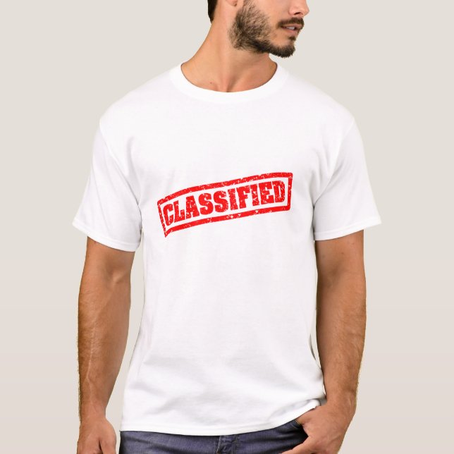 KLASSIFIZIERT T-Shirt (Vorderseite)