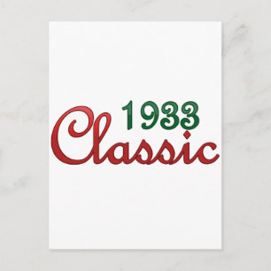 Klassik 1933 postkarte