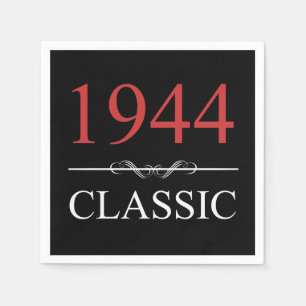 Klassik 1944 80. Geburtstag Serviette